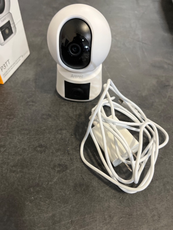 Photo 1 of Arenti P3TT 3MP UHD Dual-Lens Indoor Pan-Tilt Dog Camera
