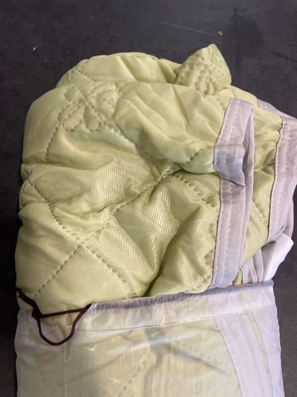 Photo 1 of Alliving Textiles Bright Green cooling blanket 79.92"*90.16" 