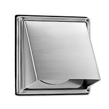 Photo 1 of FRESH SPEED 5-Inch External Extractor Wall Vent Cushioned Non Return Flap