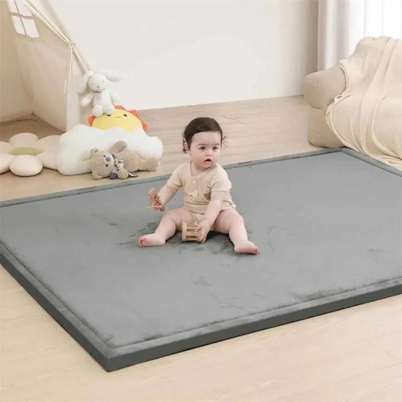 Photo 1 of 79" X 59" HulooSleep® 1.3" Thick Elasti-Foam™ Play Mat
