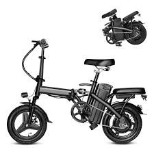 Photo 1 of 14" Folding Electric Bike with 20+Miles Range by 36V 10Ah Battery, 20Mph Power by 350W,3 working modes,Suitable for Leisure Riding&Commuting,Electric Bicycle for Adults UL 2849
with air pump and lock.