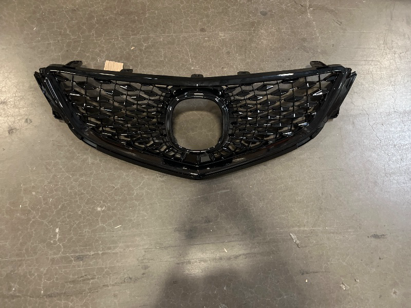 Photo 1 of For 2015-2017 Acura TLX 2018 Style Gloss Black Front Bumper Upper Grille Grill