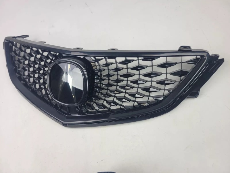 Photo 1 of For 2015-2017 Acura TLX 2018 Style Gloss Black Front Bumper Upper Grille Grill