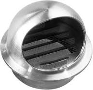 Photo 1 of 6-Inch Round Dryer Vent Covers Outdoor, Stainless Steel exhaust vent for House