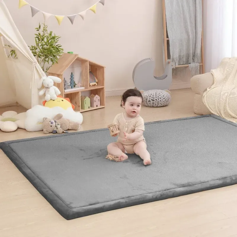 Photo 1 of HulooSleep Relax Mat - Soft Foam Play Mat - Huloosleep Grey / 79"×59"