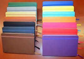 Photo 1 of 4Pack TOPRenddon Hardcover Journals 100 Pages, Leather Lined Journal Notebooks, A5 College Ruled Thick Classic with Pen Loop Notebook Journals for Writing, for Men Women Office