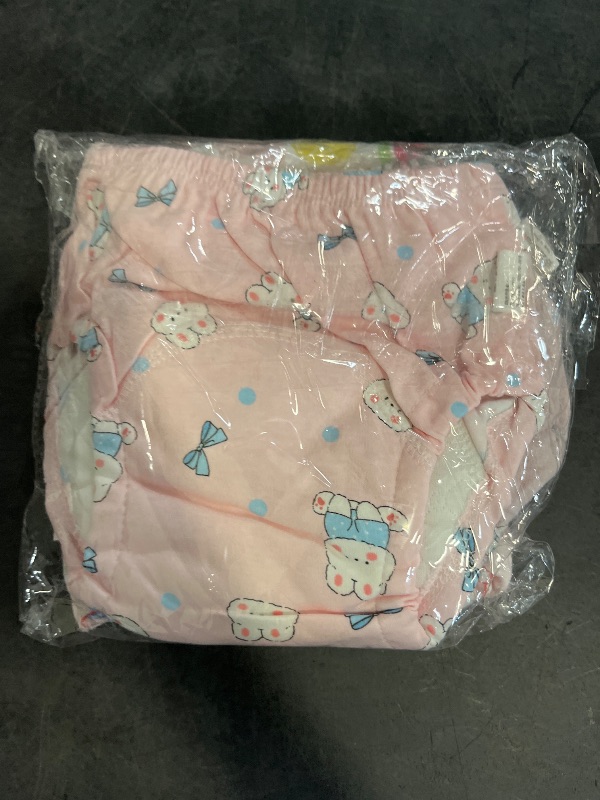 Photo 1 of 6pack Training Briefs - Soft Breathable Toilet Training Pants for Girls, Assorted designs