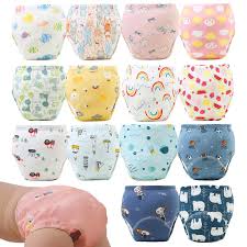 Photo 1 of 6pack Training Briefs - Soft Breathable Toilet Training Pants for Girls, Assorted designs