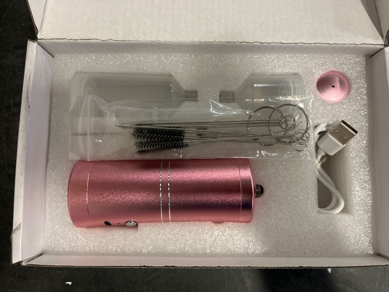 Photo 1 of Top Facial Airbrush Spray Gun Oxygen Injector Hydrate Cleanse Mini Air Compressor Kit Nano Mist Sprayer Multi Use - For Skin, Nails, Air Brush