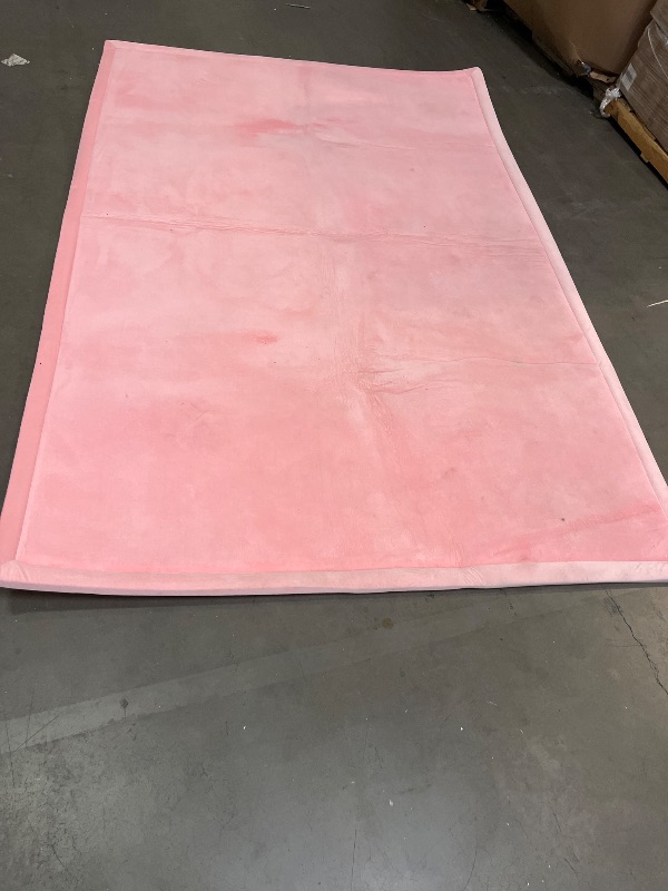 Photo 1 of 118" x 79" HulooSleep Relax Mat - Soft Foam Play Mat (pink)