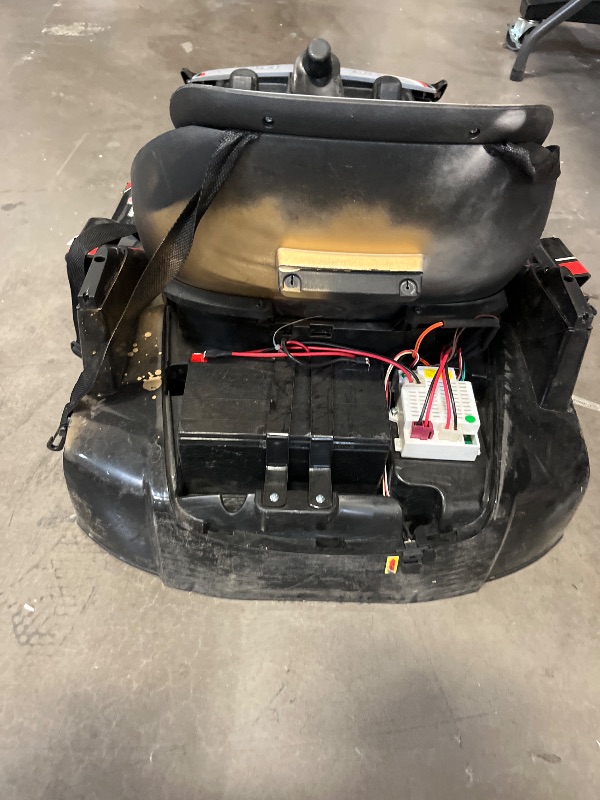 Photo 1 of 24V Kid Go Kart, Drifting Car, 7AH Battery Powered Electric Vehicle, w/150 * 2 Motors, Soft Start, Music, Horn Honking and Safety Belt, Gift for Kids Age 8-12 Years Old, Grey