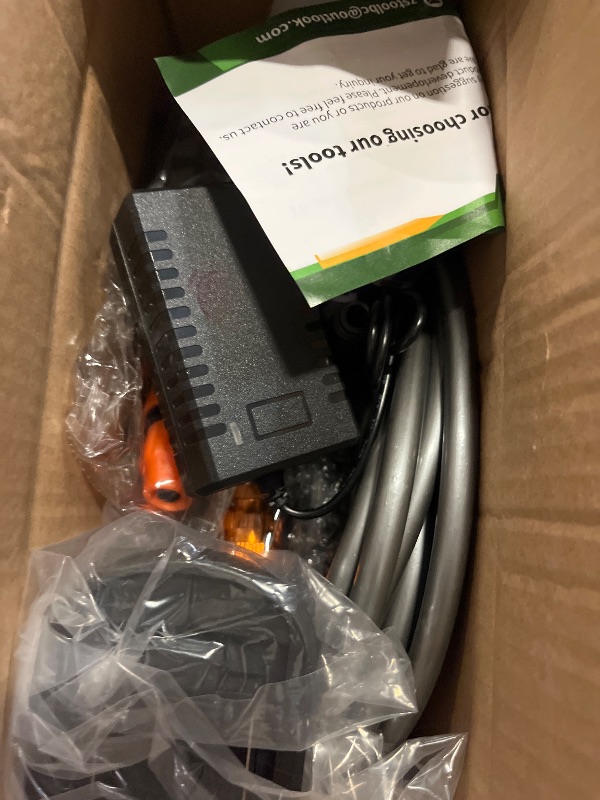 Photo 1 of Cordless Portable Power Cleaner, Handheld High-Pressure Car Washer Gun, 2*Battery & Charger Included, 2 Pressure Tip