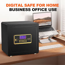 Photo 1 of BESAFETY 2.5 Cuft Safe Box, Digital Keypad Home Security Safe With Fireproof Waterproof Bag & Adjustable Shelf