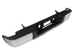 Photo 1 of Chrome Steel Rear Bumper For 2007-2013 Chevy Silverado / GMC Sierra 1500 w/o Sensors