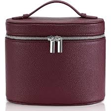 Photo 1 of AZD Vanity Case Makeup Bag with Removable Organizer Divider, Travel Toiletry Cosmetic Organizer for Women