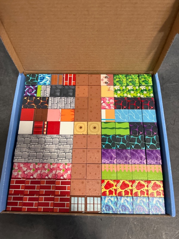 Photo 1 of 100pcs STEM Magnetic Blocks & Cubes