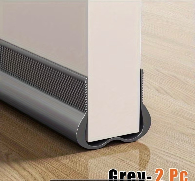 Photo 1 of 2-Pack Door Bottom Seal - 36.6" Silent Sealing Strip with Tight Seal, Blocks Drafts And Bugs, Minimizes Door Friction for Effortless Opening, Easy-Clean Surface for Home/Office