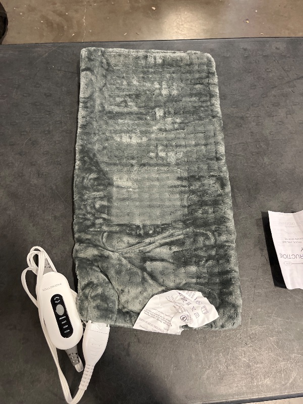 Photo 1 of Heating Pad, 24In X 12In, 6 Temperature Levels, Soft Flannel, Portable, Suitable for The Back, Shoulders, Legs, Neck, Arms, Knees, Automatically Turned Off, Heating Safer And More Reassuring, Ideal Perfect Gift