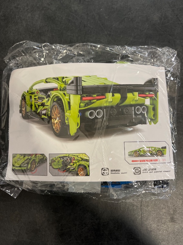 Photo 1 of 452Pcs- Car Model kit with movable parts