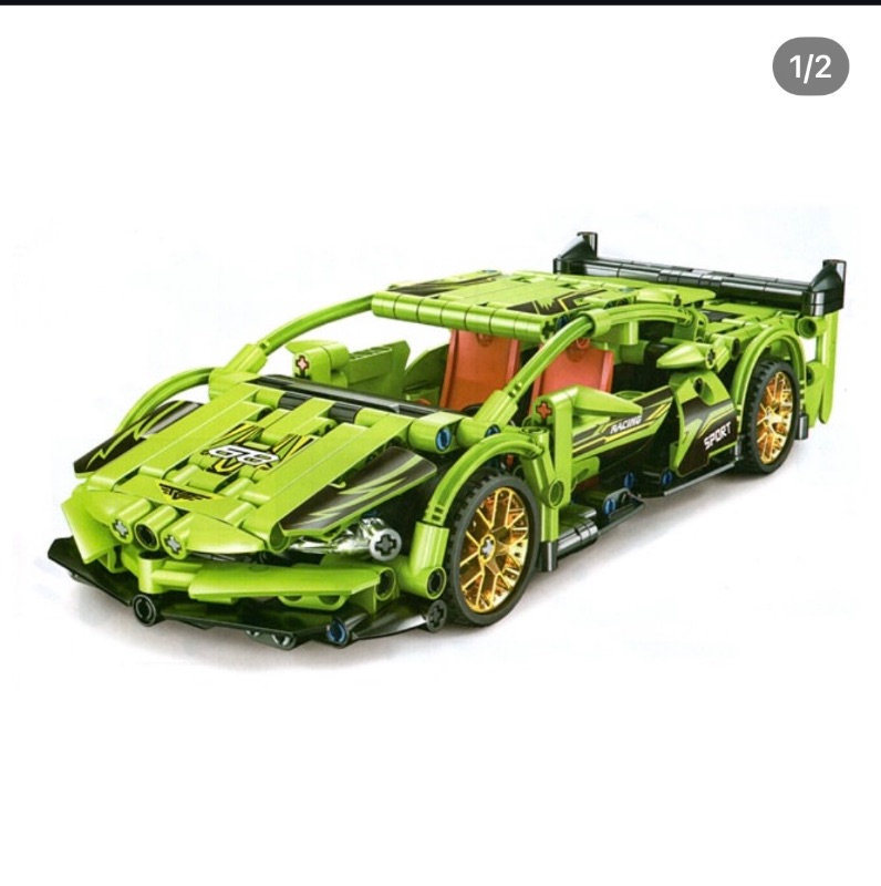 Photo 1 of 452Pcs- Car Model kit with movable parts