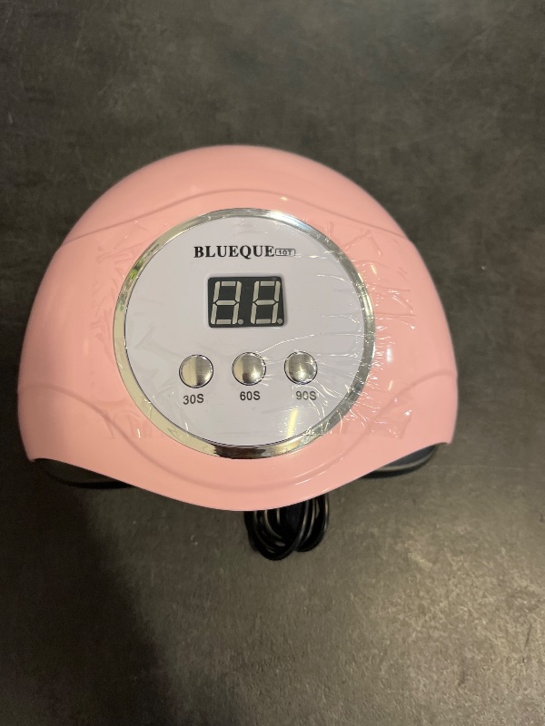 Photo 1 of Portable LED UV Nail Lamp, Nail Dryer With Auto Sensor/3 Timer Settings, Professional Curing Light For Gel Polish, Nail Art Tools
