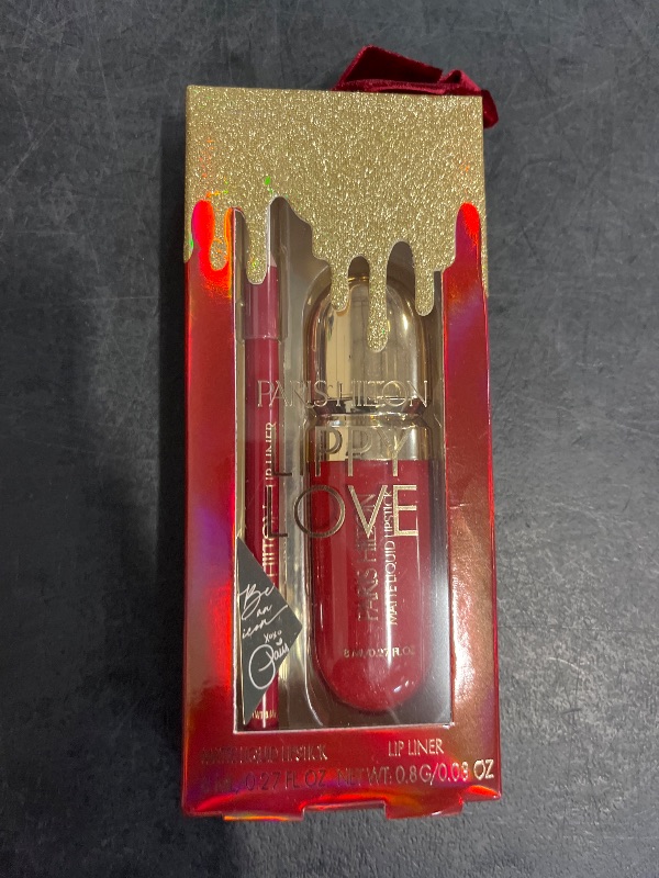 Photo 1 of Paris Hilton Lippy Love Set Matte Liquid Lipstick & Lip Liner