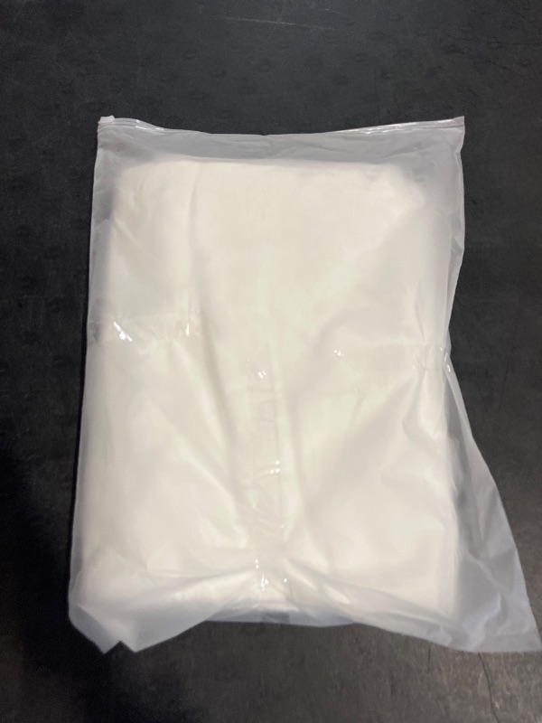 Photo 1 of 1 pack white rectangular tablecloths 50 x 118