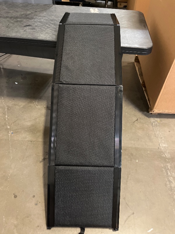 Photo 1 of Dog Ramp for Car 63" Long & 17.3" Wide Portable Dog Ramps for Large Dogs with Non-Slip Rug Surface Dog Car Ramp for SUV Car & Truck, Folding Dog Ramp Up to 250LBS