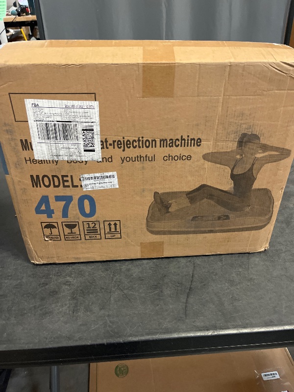Photo 1 of ALSO GO Vibration Plate Exercise Machine for Lymphatic Drainage, 10 Preset Modes & 200-Level Vibrating Platform Machine for Weight Loss/Body Workout, Home Gym Fitness Shake Plate with Resistance Bands