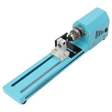 Photo 1 of Mini Woodworking Lathe, DIY Polisher 150W, Wood Model Making Drilling Milling Tool Small Lathe Metal for Engraving and Grinding of Wood
