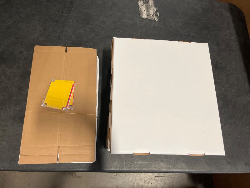 Photo 1 of 4 Pack Sports Card Boxes 3120 Count Cardboard Card Storage Box White Bulk Card Storage Baseball Card Boxes with 10 Dividers Sports Cards Storage Box for Card Game Baseball Card Storage Boxes