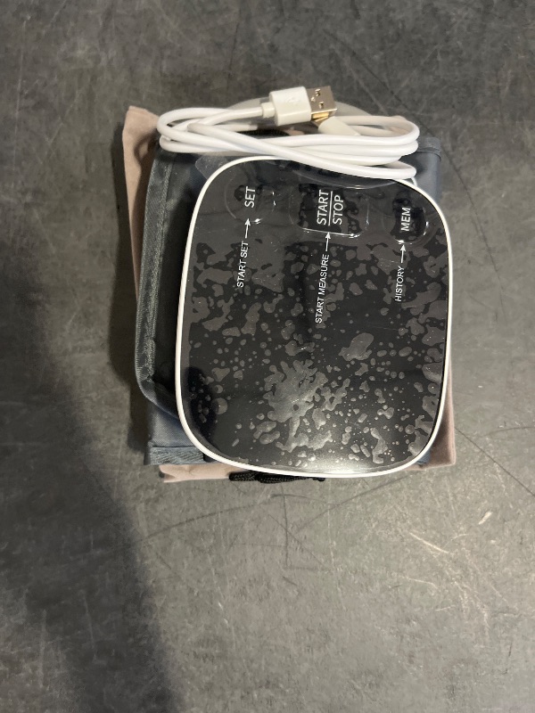 Photo 1 of Blood Pressure Monitor Automatic Upper Arm BP Machine for Home Use with Bluetooth App Sync 2x120 Memory Accurate Reading, Large LED Backlit Display Adjustable Cuff 8.7"-16.5" with Storage Bag