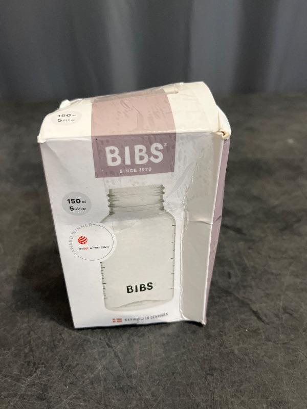 Photo 1 of BIBS Baby Bottle 5 oz / 150 ml - BPA-Free, Dishwasher Safe - Compatible with BIBS Bottle Sets (Sold Separately)