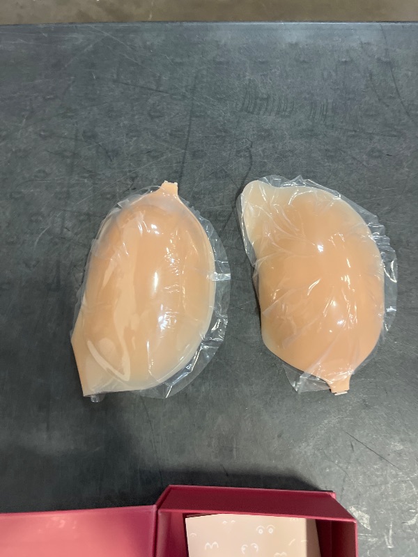 Photo 1 of CAKES Body® Adhesive Strapless Bra - Reusable Cakes™ Sticky Bra for Fuller Looking Seamless Shape - Sculpting Solution
