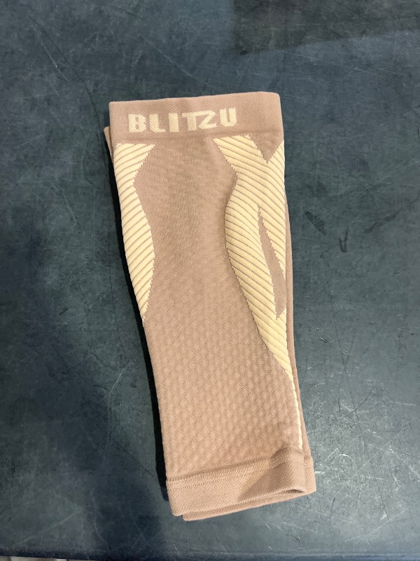 Photo 1 of BLITZU Calf Compression Sleeve for Men & Women Footless Compression Socks Support Runners Leg Sleeve Shin Splints Pain Relief