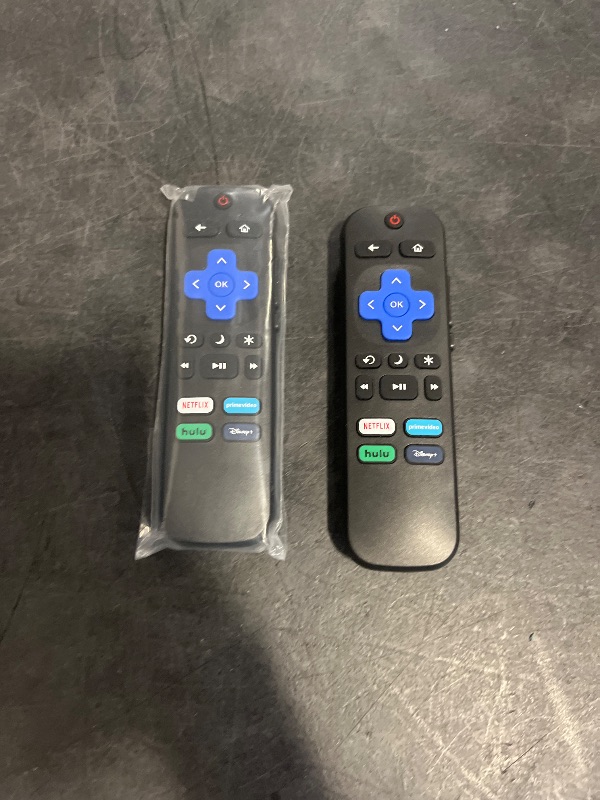 Photo 1 of (Pack of 2) Replacement Remote Control Compatible for Roku TV,for TCL Roku/for Hisense Roku/for Onn Roku(Not for Roku Stick,Box and Players)