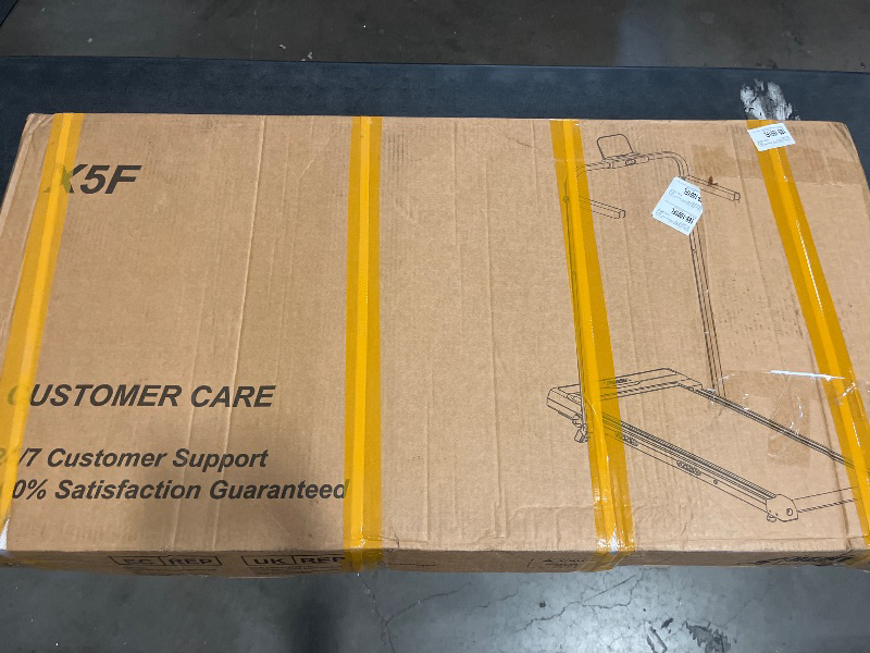 Photo 1 of 16% Incline Walking Pad Treadmill for Home Small, 4-in-1 Under Desk Treadmill with Handles, Foldable Treadmill with 2.5 Quiet Brushless Motor, 330 LBS Capacity