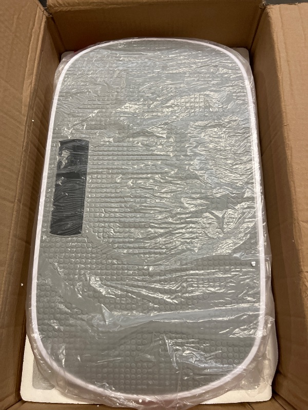 Photo 1 of MERACH - Slim Vibration Plate Exercise Machine for Therapy, Circulation, and Recovery with Remote Control - White