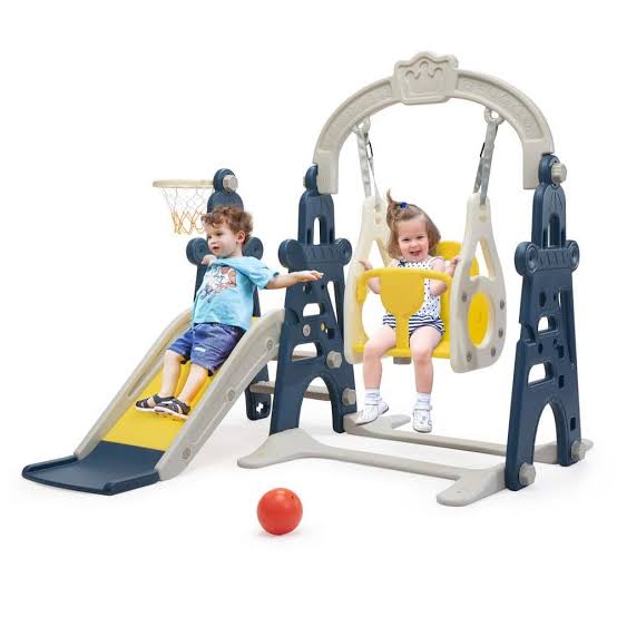 Photo 1 of Kids Play Slide and Swing Set Indoor Outdoor Play Ground