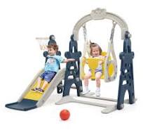 Photo 1 of Kids Play Slide and Swing Set Indoor Outdoor Play Ground