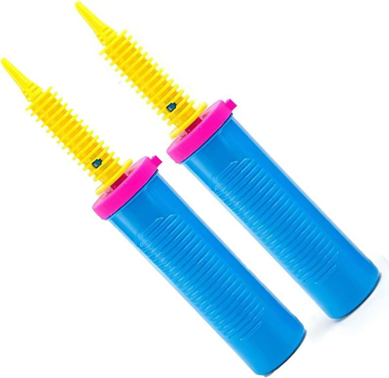Photo 1 of Balloon Pump Hand Held Two-Way Dual Action -Balloon Inflator Pump -Air Pump for Balloons (2)