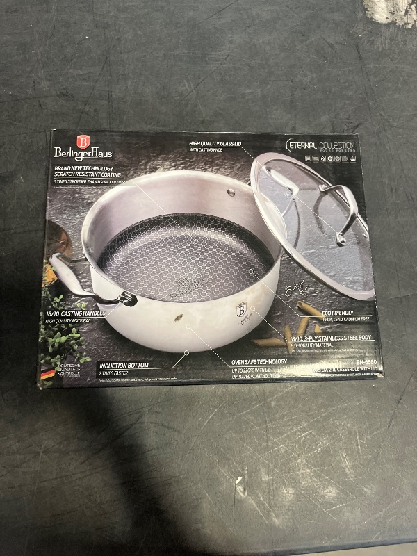 View 5 of Berlinger Haus Casserole 2.5 Qt with Eterna Coating Eternal Collection