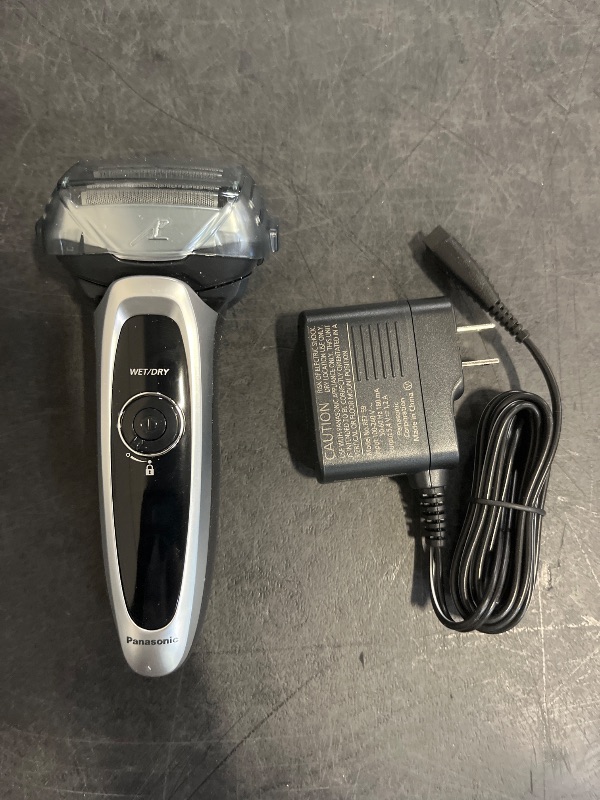 Photo 1 of Panasonic ARC5 Electric Razor for Men with Pop-Up Trimmer, Wet/Dry 5-Blade Electric Shaver with Intelligent Shave Sensor and Multi-Flex Pivoting Head, ES-LV65-S (Silver)
