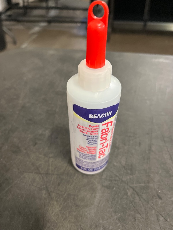 Photo 1 of Beacon Liquid Fabric Adhesive 4 oz.