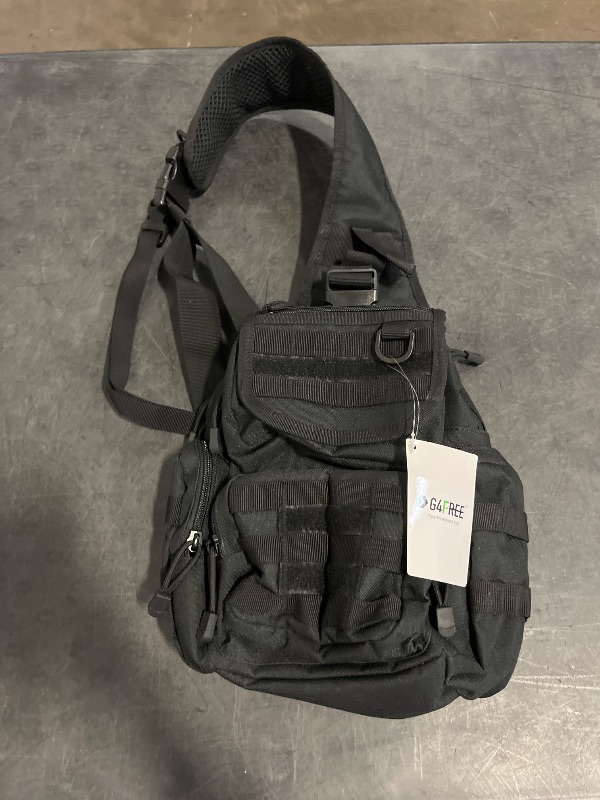 Photo 1 of G4Free Sling Bag Pack with Adjustable Holder Small Crossbody Shoulder Backpack for Men Women