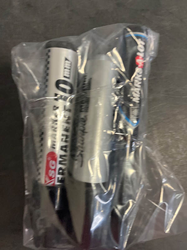 Photo 1 of 3 pack permanent black marker