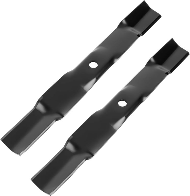 Photo 1 of M170642 Mower Blades for 42" Deck Compatible with John Dee re X330 X350 X354 X370 X380 Z335E Z335M Z345M Z345R, 2 Pack