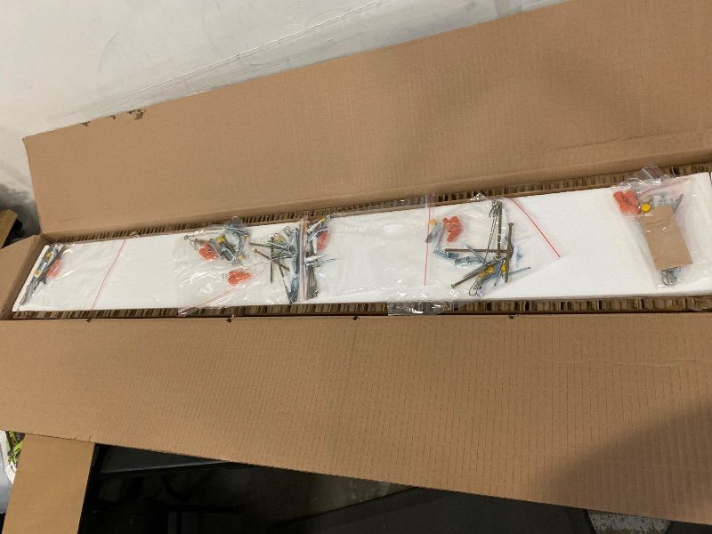 Photo 1 of AIKVSXER 6 Pack 1x4 LED Flat Panel Light Surface Mount for Auditoriums Hotel-3000K/4000K/5000K 50W 5500LM 120V Triac Dimming 10%-100% 4ft LED Kitchen Lights Ceiling - ETL DLC
