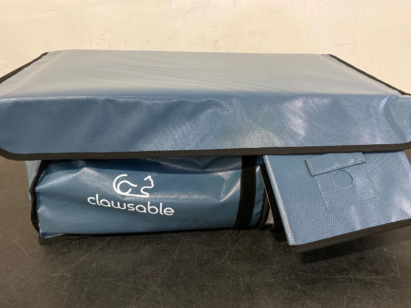 Photo 1 of Clawsable Tall Classic Box Heated Cat House – Large Green