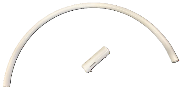 Photo 1 of 38" x 19' Semi Circle Metal Hardware With Connector Piece